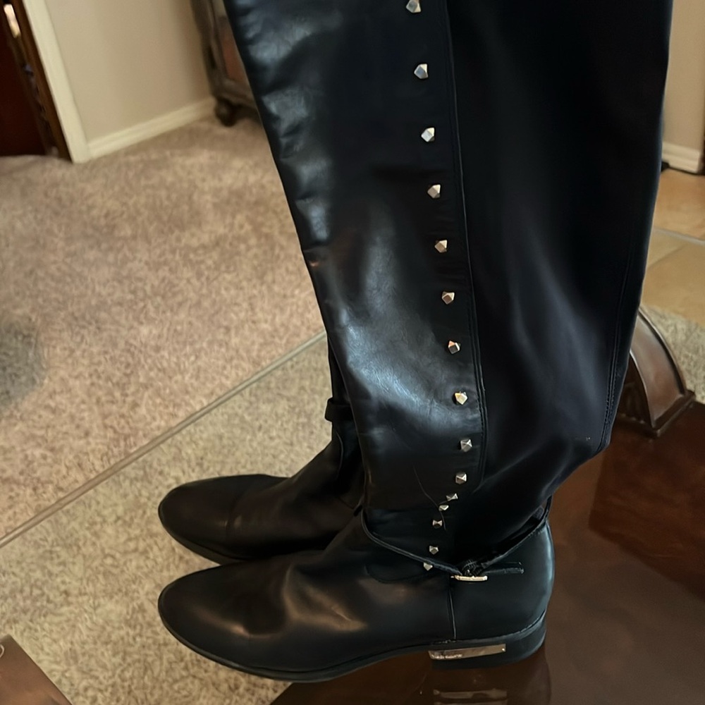 Black Vince Camuto Knee High Boots